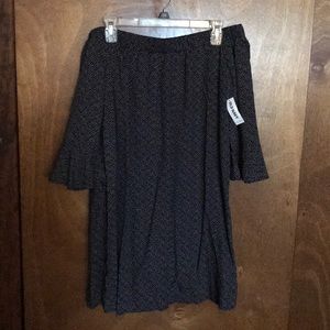 NWT Old Navy off shoulder shift dress